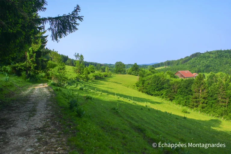 Traversée du Jura étape 8 - Grand soleil pour cette nouvelle étape en vallée du Doubs