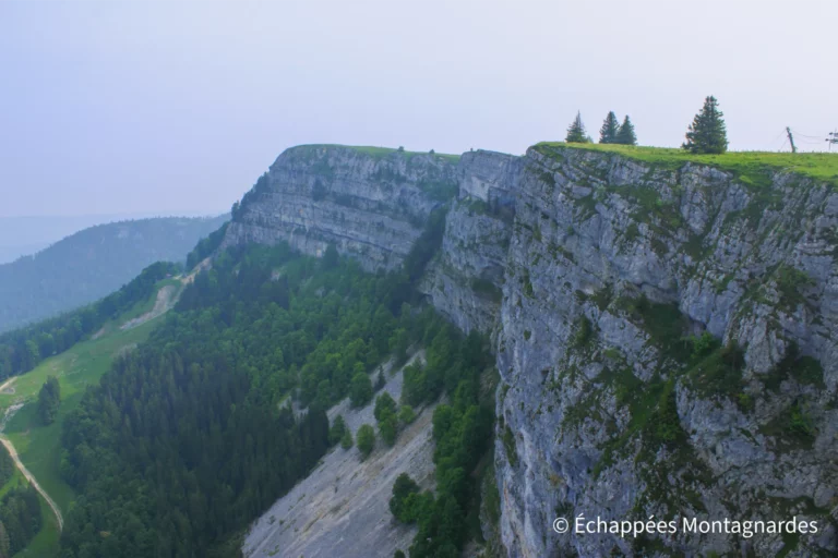 Traversée du Jura étape 9 - Les falaises entre le Morond et le Mont d'Or