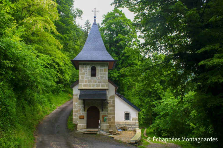 Traversée du Jura étape 4 - Chapelle Notre-Dame des Ermites au Bief d'Etoz