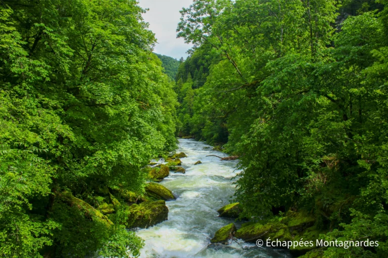 Traversée du Jura étape 4 - Entrée dans les gorges du Doubs