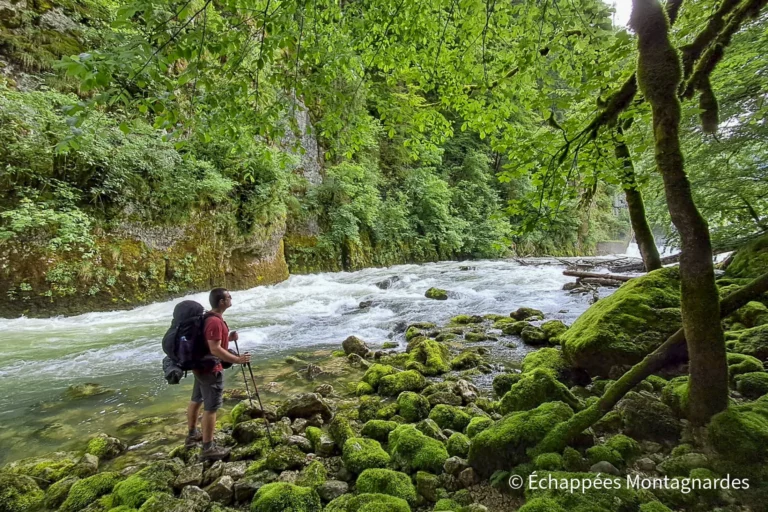 Traversée du Jura étape 4 - Je suis en contemplation devant cette nature sauvage et préservée...