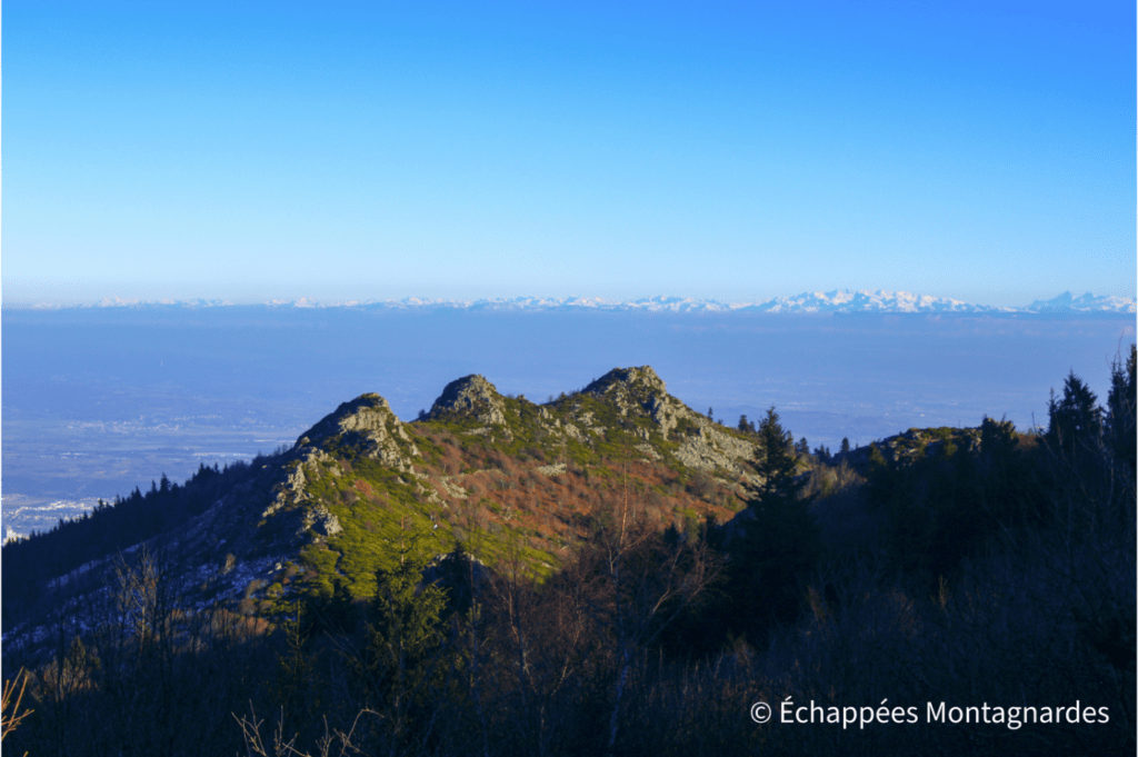 Massif du Pilat, sommet des Trois Dents