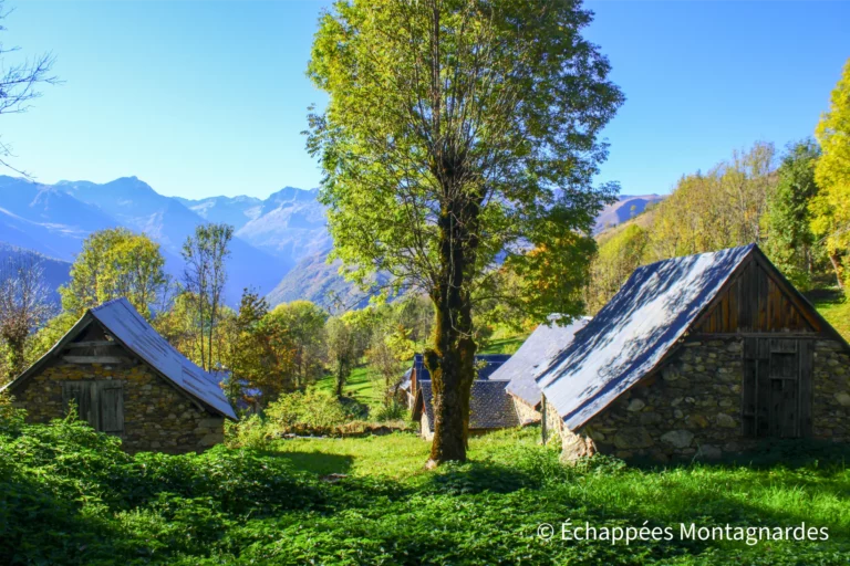 Petite pause au niveau des granges de Labach.