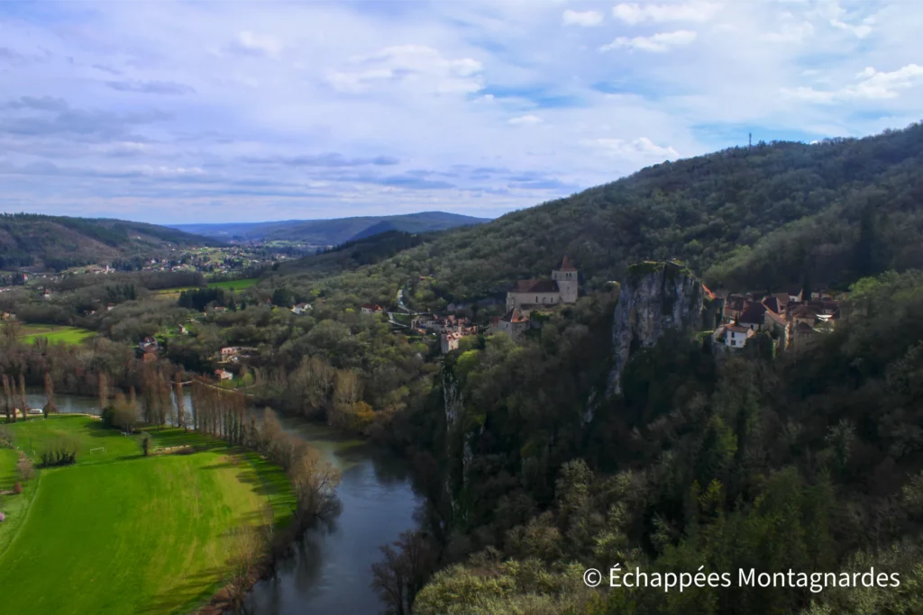 Dernier regard sur ce village extrêmement marquant du Quercy...