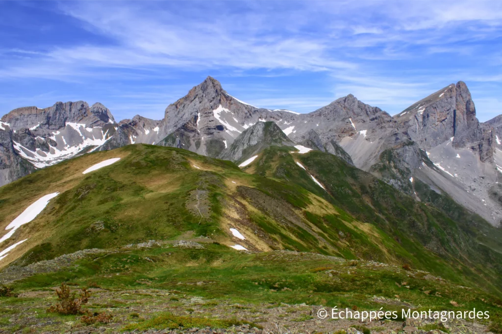 Randonnée lac d'Ansabère - vers les sommets du cirque