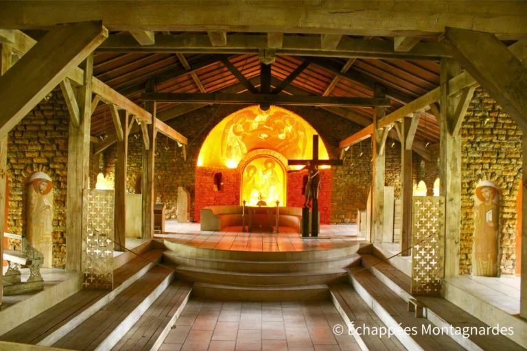 Intérieur de l'église du monastère