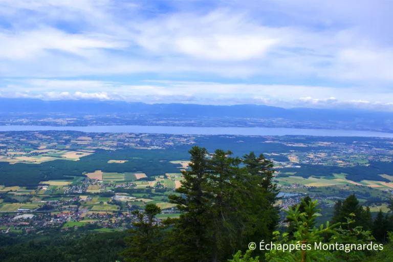 Signal des Voirons (1480 m, point culminant des Monts Voirons).