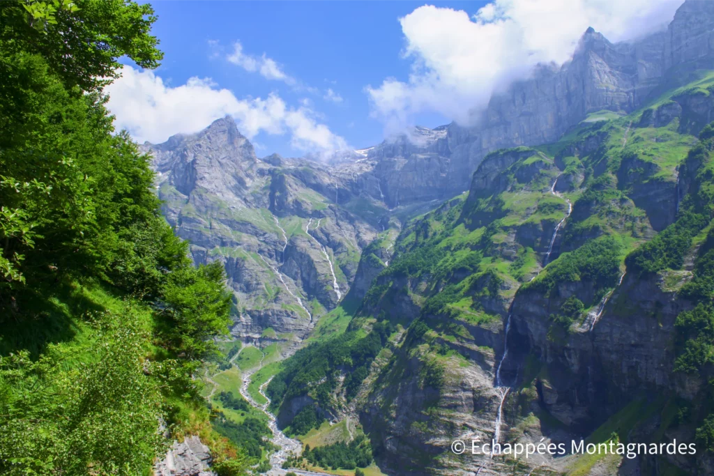 Randonnée au cœur du Cirque du Fer-à-Cheval, en vallée du Giffre (Haute-Savoie), par le Pas du Boret et le Bout du Monde