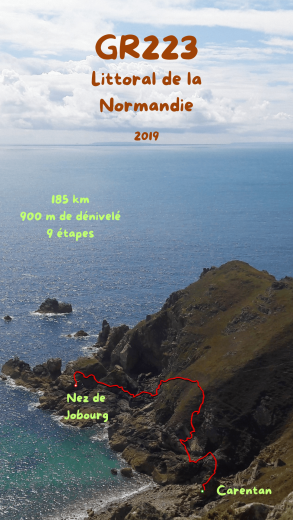 GR223, littoral de la Normandie, de Carentan au Nez de Jobourg