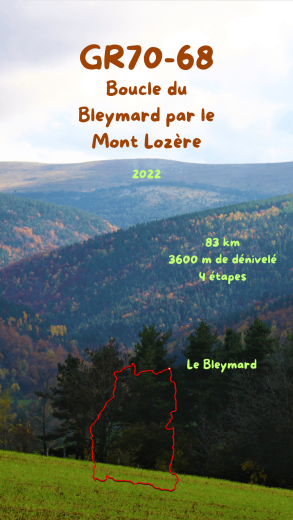 Boucle du Bleymard menant au Mont Lozère